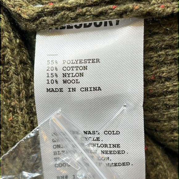 New Alesbury Green button detailed sweater - Picture 8 of 8